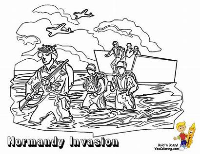 Coloring Pages Army War Soldier Civil Yescoloring