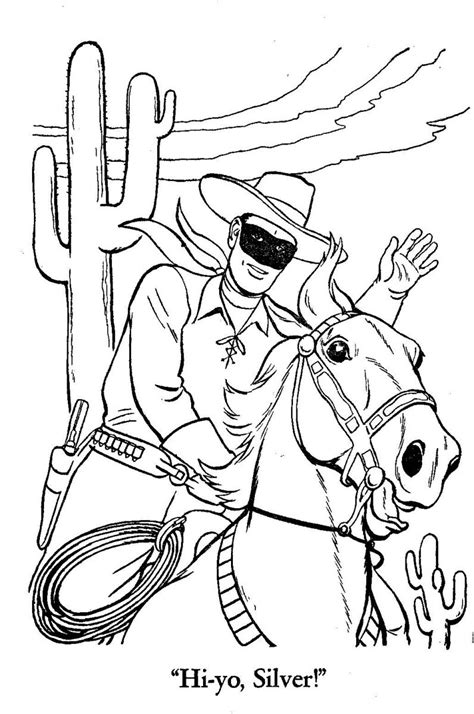 Realistic horse printable coloring page, free to download and print. The Lone Ranger Fan Club :: LR Fun Stuff