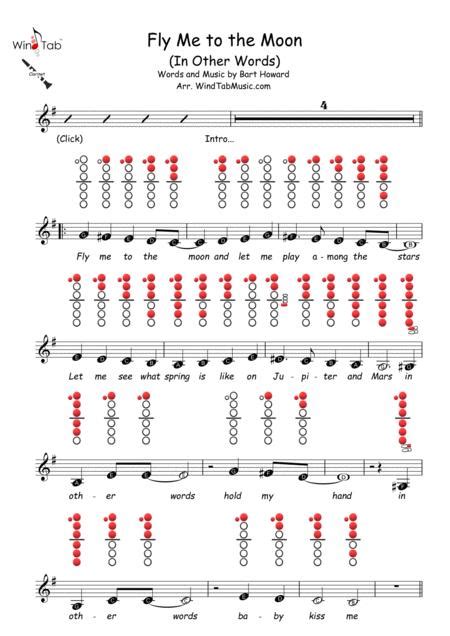 Shop our newest and most popular frank sinatra sheet music such as fly me to the moon, my way and maybe this time, or click the button above to browse all frank sinatra sheet music. Fly Me To The Moon - Clarinet Sheet Music & Tab By Frank Sinatra - Digital Sheet Music For Lead ...