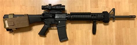 The m16a4 is a gas operated, air cooled assault rifle intended to be an infantryman's primary weapon used to engage targets at ranges out to. My first post here: M16A4 Clone : MilitaryARClones