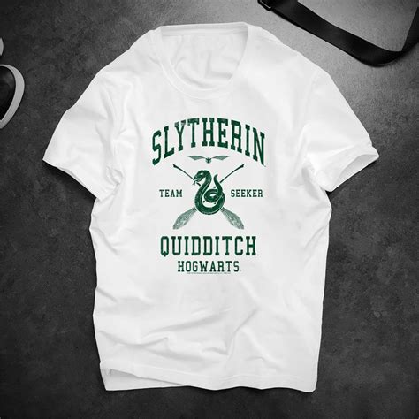 Deathly Hallows 2 Slytherin Quidditch Team Seeker Jersey Etsy