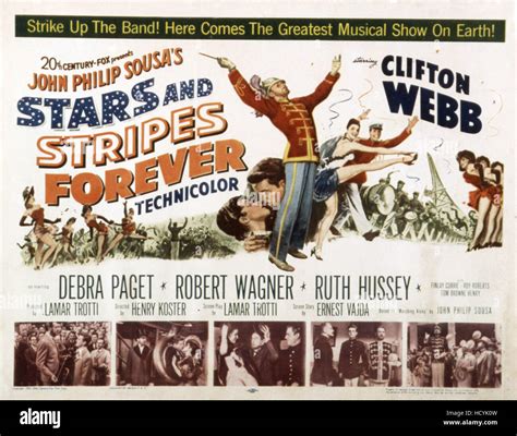 Stars And Stripes Forever Clifton Webb 1952 C 20th Century Fox Tm