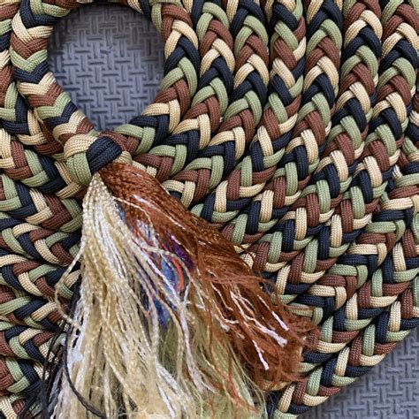 Maybe you would like to learn more about one of these? 8 Strand Mecate Reins Braided Parachute Cord - Mountain Top Saddlery