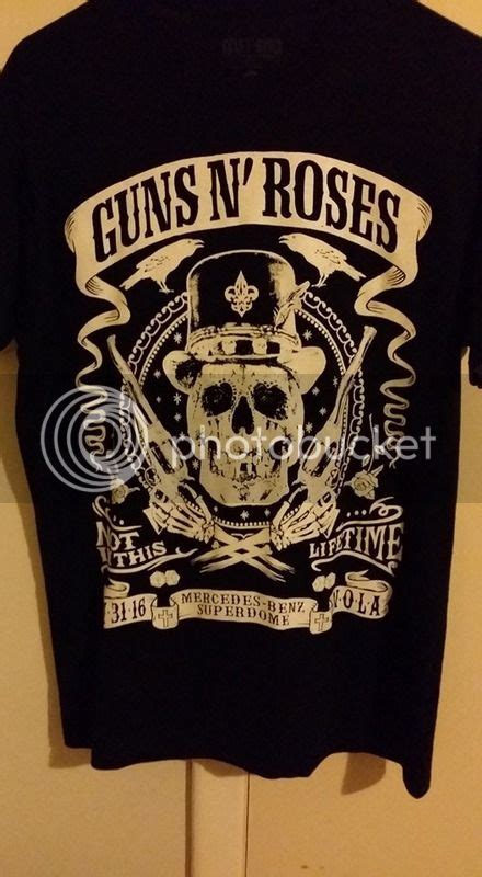 Official Merchandise Thread Guns N Roses Discussion News