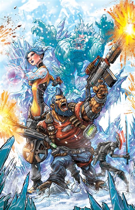 Ray Dillon Artist And Writer Borderlands 2 Art New Idw Comic Book