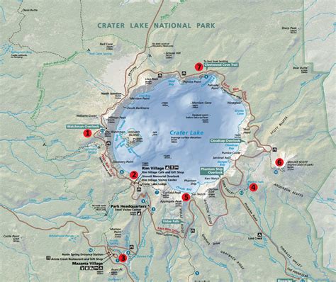 Crater Lake Itinerary And Map Oregon Travel Oregon Road Trip