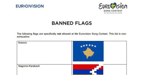 La PolÉmica Eurovisión Compara La Ikurriña Con La Bandera Del Estado