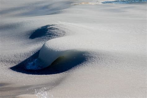 Incredibly Rare Frozen Slurpee Waves Spotted On The Coast Of