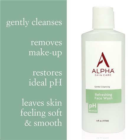 It also offers many benefits when it comes to keeping skin healthy. Alpha Skin Care Refreshing Face Wash | Anti-Aging Formula ...