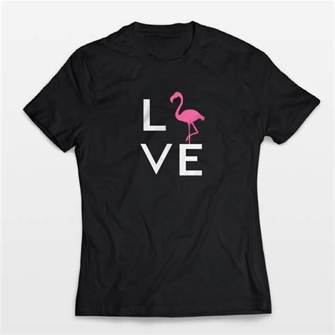 Flamingo Shirt Love Pink Flamingo Shirt Cute Summer Shirts Vacation