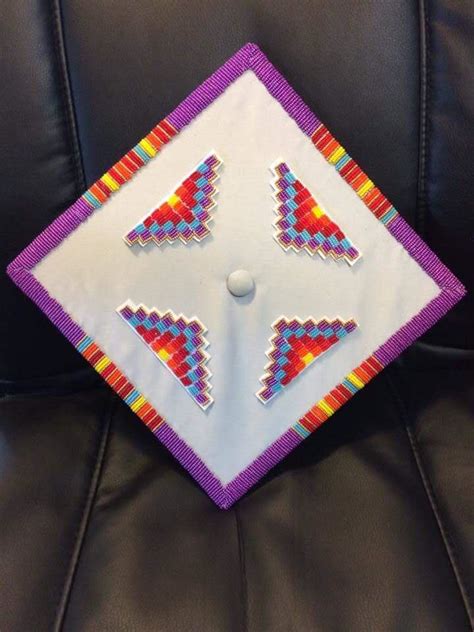 Beading Patterns Native American Beaded Beaded Graduation Cap Designs