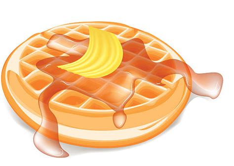 Belgian Waffle Illustrations Royalty Free Vector Graphics