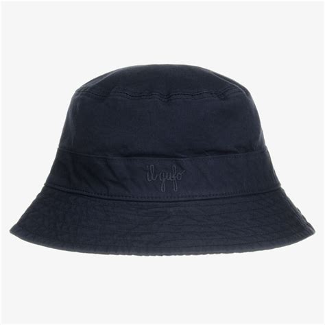 Boys Navy Blue Cotton Sun Hat In 2022 Sun Hats Hats Blue Bucket Hat