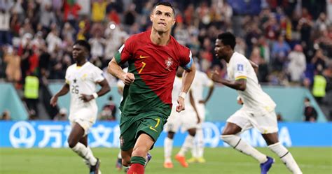 Cristiano Ronaldo Called The Goat 🐐 After Historic Goal In Portugals