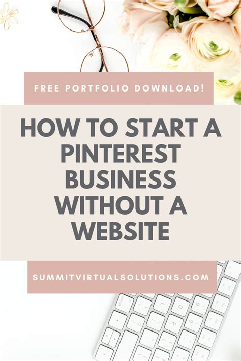 how to start your pinterest business without a website summit virtual solutions