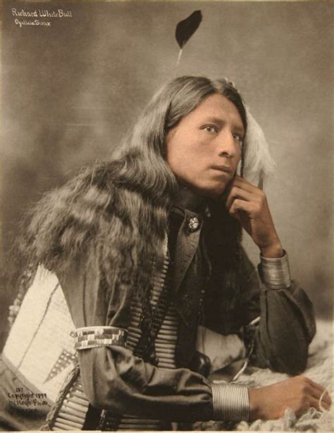heyn photo richard white bull oglala lakota 1899 in 2022 native american men native american