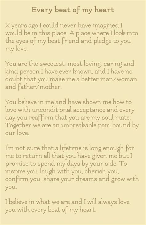 The methods of the practice differ over cultures and religions. 15 Romantic Non-traditional Wedding Vows for Your Ceremony ...