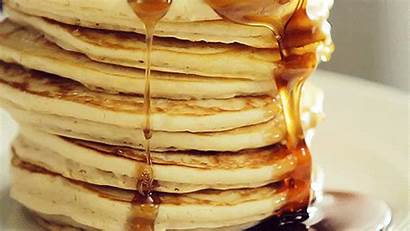 Syrup Maple Breakfast Gifs Pancake Pancakes Honey