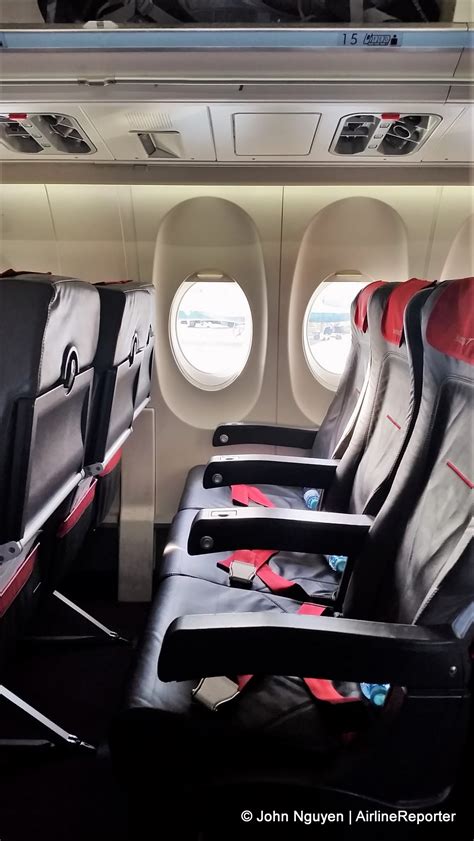 The Economy Seats Of An Austrian Airlines Fokker 100 Airlinereporter