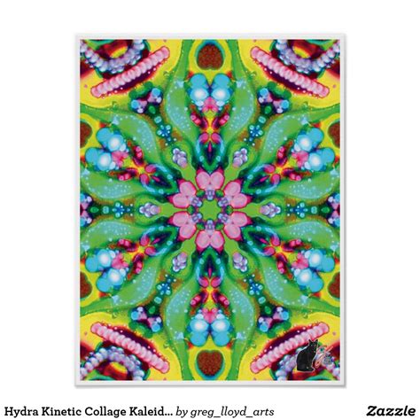 Hydra Kaleidoscope Poster 50 Off Posters Use Code Zflashdeals1