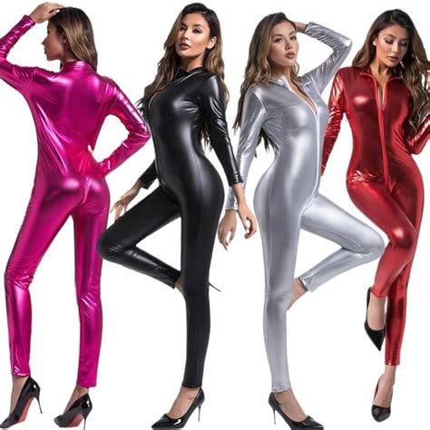 Sexy Lingerie Women Body Long Crotch Leotard Sleeve Full Body Women