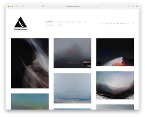 20 Best Artist Portfolio Websites Examples 2023 Colorlib