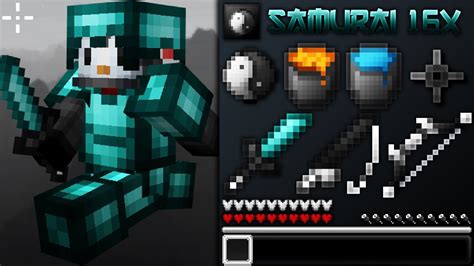 Samurai 16x Mcpe Pvp Texture Pack By Notrodan And Mek Youtube