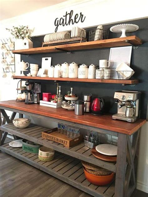 20 coffee bar ideas to make your kitchen fit for a barista. 30+ Best Home Coffee Bar Ideas for All Coffee Lovers