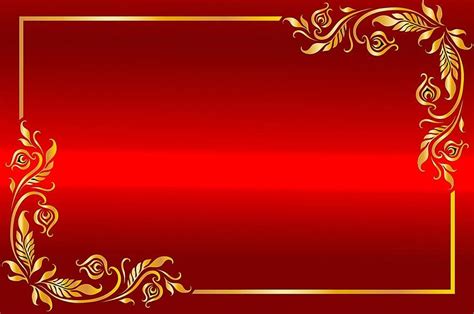 Texture Gradient Red With Gold Edging Pikist
