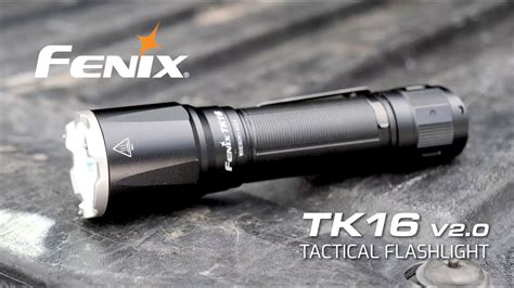 Fenix Tk16 V20 Tactical Flashlight 3100 Lumens Youtube