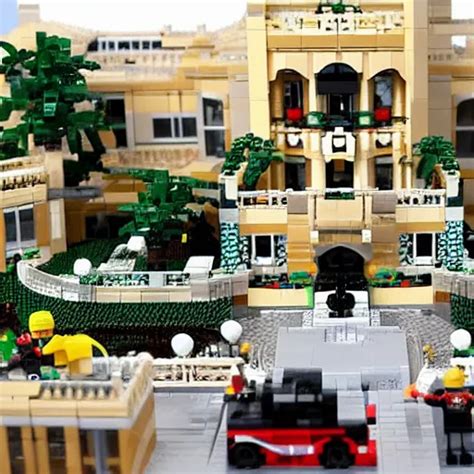 Trumps Mar A Lago House Raided By The Fbi Swat Lego Stable Diffusion