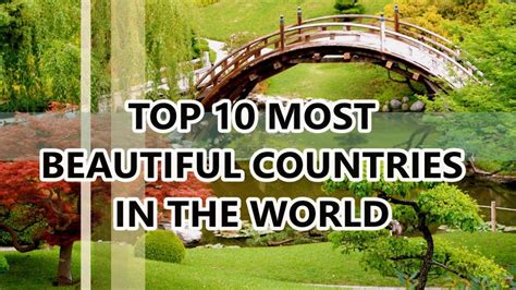 Top 10 Most Beautiful Countries Of 2018 So Far Youtube