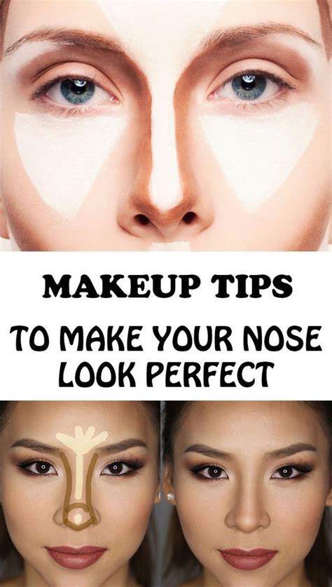 If you accidentally bought a foundation that's way too. Makeup Tutorial For Beginners To Make Nose Look Perfect ...