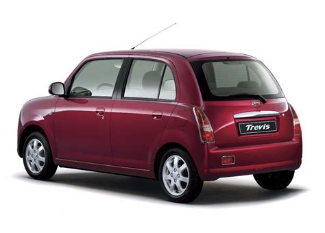 Daihatsu Trevis Technical Specifications And Fuel Economy