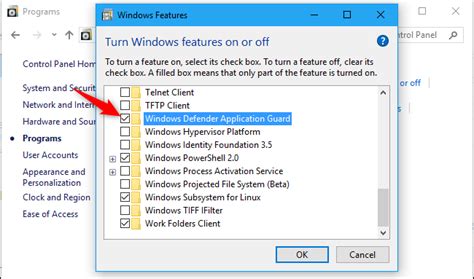 Starting in windows 10 build 18277, you can manage access to your camera and microphone while browsing. How to Enable Windows Defender Application Guard for ...