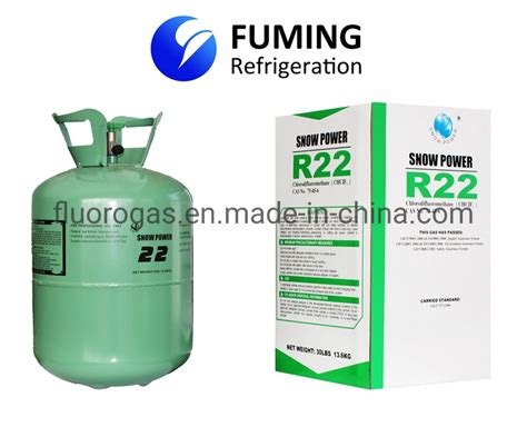 High Purity Refrigerant Gas R22 For Ac System Snow Power Brand
