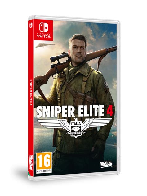 Preco Maj Sniper Elite 4 Switch Steelbook Edition Collector