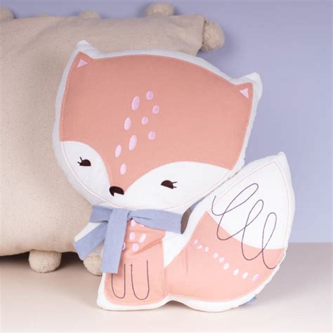 Cuddly Fox Cushion By Nest