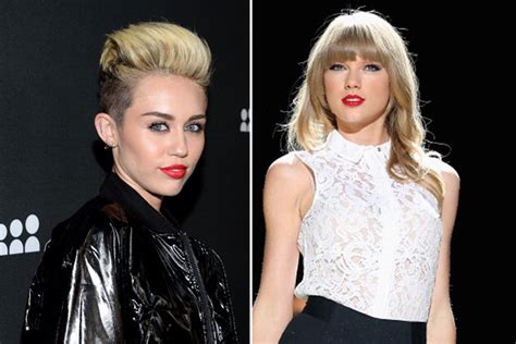 New Music Melee Miley Cyrus ‘we Cant Stop Vs Taylor Swift
