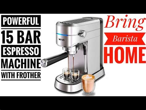 Wirsh Espresso Machine (Full Review) 2022 💯😀 - YouTube