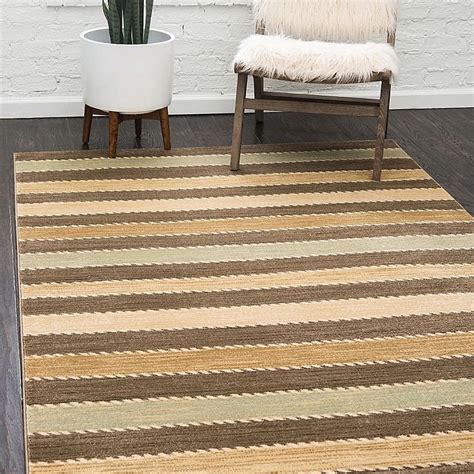 Unique Loom Monterey Nomad Powerloomed Rug In Brown Bed Bath And Beyond