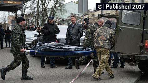 Russian Agent Killed Lawmaker In Kiev Ukraine Officials Say The New