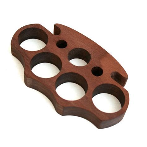 Wooden Brass Knuckles Boing Boing