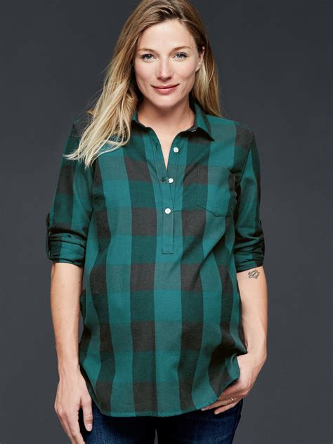Plaid Maternity Clothes Project Nursery