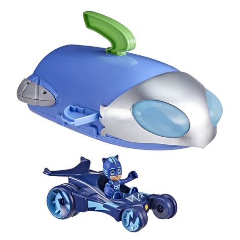 Pj Masks 2 In 1 Hq Playset Headquarters And Rocket Preschool Toy For