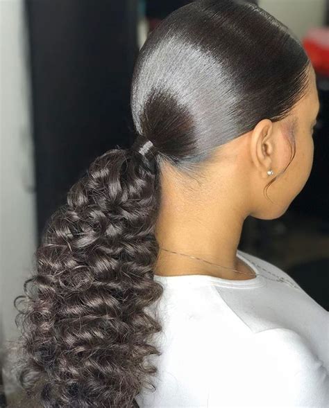 Hair Laid Pin Kjvougee ‘ ️ Hair Ponytail Styles Curly Hair