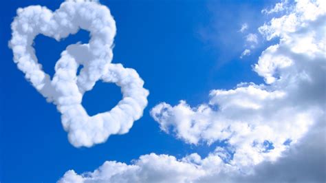 Red, 4k, love image, heart, valentines day. Heart Shape Cloud, HD Nature, 4k Wallpapers, Images ...
