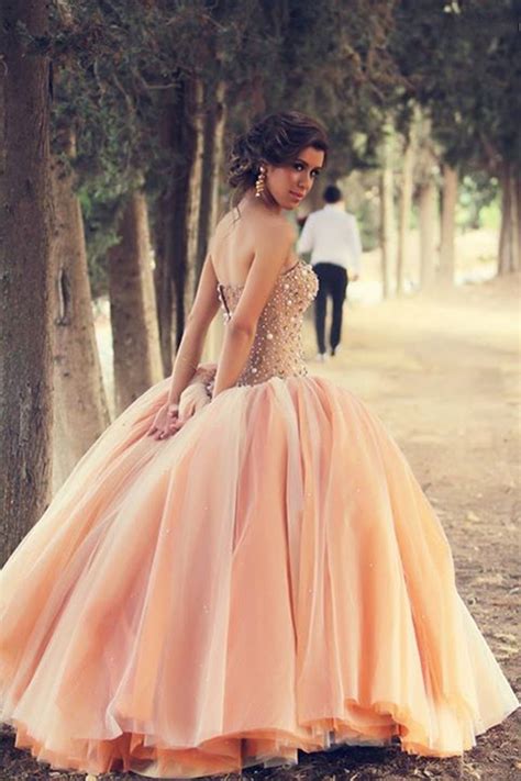 Princess Style Ball Gowns Evening Gowns Prom Dresses Sweetheart