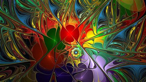 Technicolor Spherical Digital Art By Peggi Wolfe Fine Art America