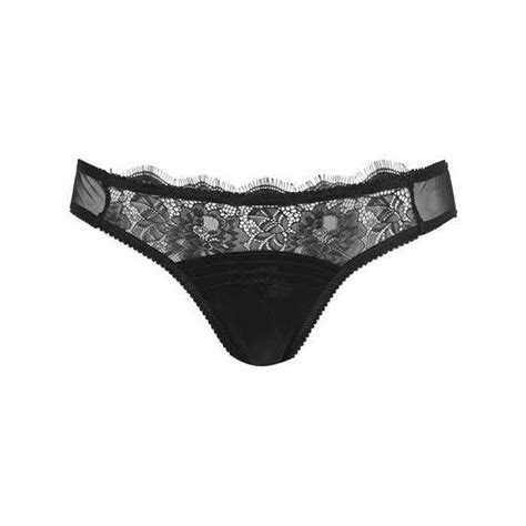 topshop lace and mesh mini panties 6 liked on polyvore featuring intimates panties lace